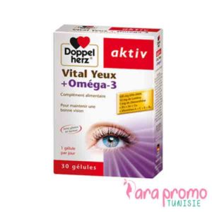 AKTIV Vital yeux+Oméga-3 30 GELULES
