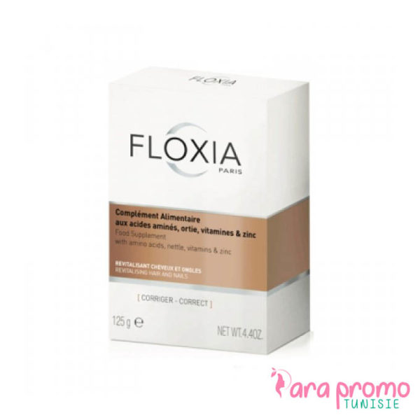 FLOXIA Complément Alimentaire aux acides aminés, ortie, vitamines et zinc 42 Comp