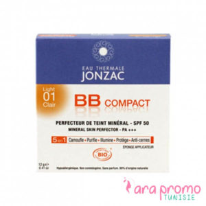 Jonzac BB compact N°01 clair - Eau Thermale Jonzac
