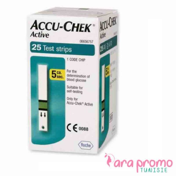 Accu-Chek Active Bandelettes BT/25