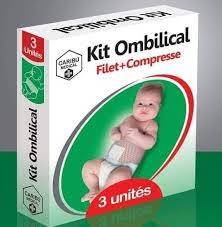 Kit Ombilical Bébé ( 3 Filets+5 Compresses) - BioPhysic