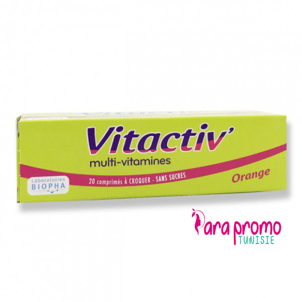 VITACTIV multi-vitamines 20 comprimé à croquer
